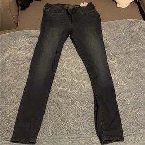 dark colored jeans